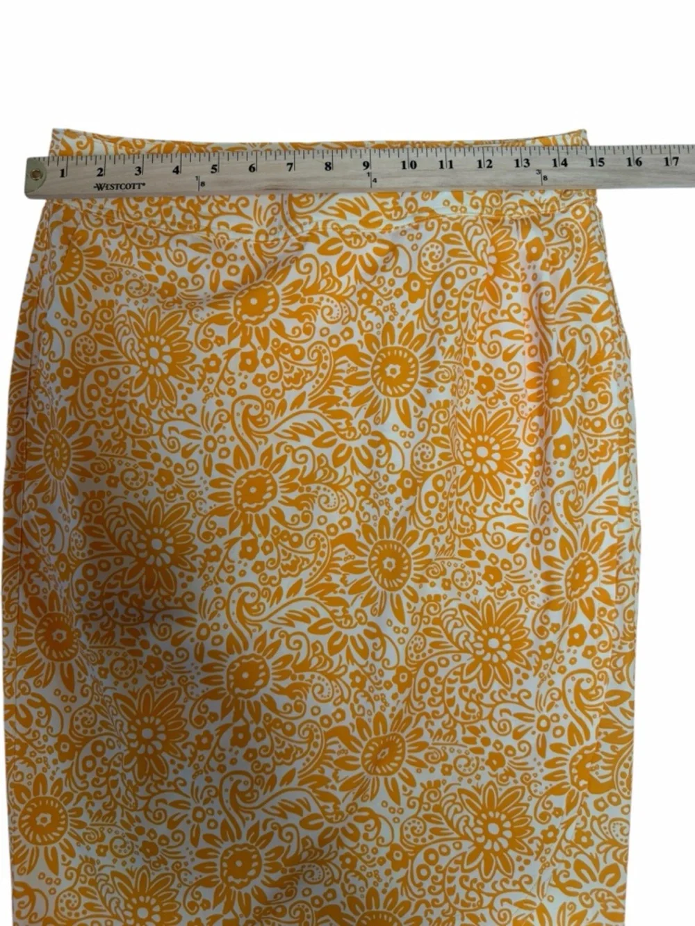 Ripskirt Hawaii Orange Floral Mini‎ Skirt Size Small Stretch Travel